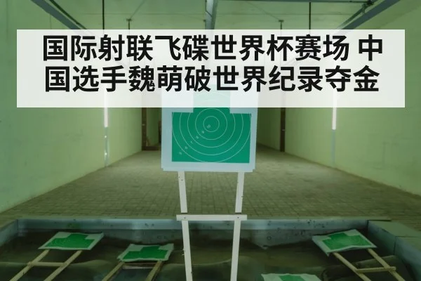 国际射联飞碟世界杯赛场 中国选手魏萌破世界纪录夺金